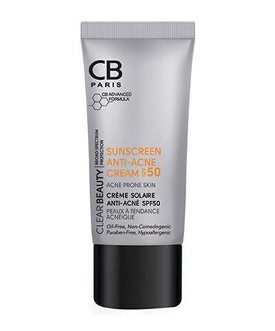 سی بی ضدافتاب پوست اکنه SPF 50