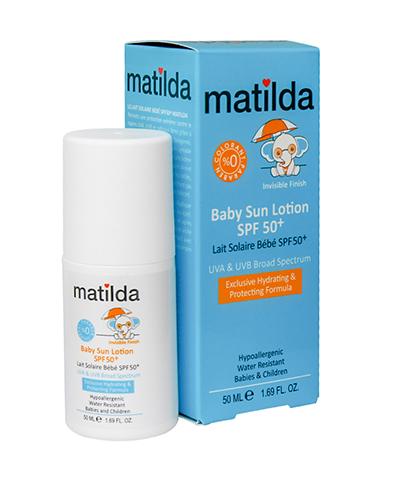 ماتیلدا لوسیون ضد افتاب کودک SPF +50